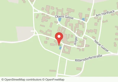 Hotels an der Untere Gasse in Rittersdorf – Unterkünfte, Pensionen und Ferienwohnungen in zentraler Lage