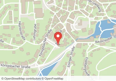 Hotels an der Bachgasse in Königsbach-Stein – Unterkünfte, Pensionen und Ferienwohnungen in zentraler Lage