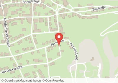 Hotels an der Im Hassel in Dossenheim – Unterkünfte, Pensionen und Ferienwohnungen in zentraler Lage