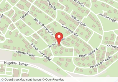 Hotels an der In der Misse in Ebhausen – Unterkünfte, Pensionen und Ferienwohnungen in zentraler Lage