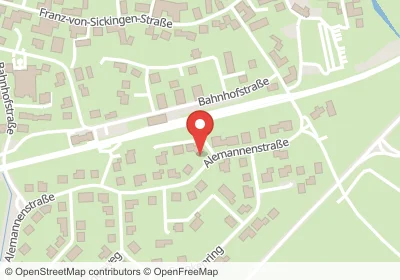 Alemannenstraße Oberderdingen – Hotels in der Nähe Hotels an der Alemannenstraße in Oberderdingen – Unterkünfte, Pensionen und Ferienwohnungen in zentraler Lage