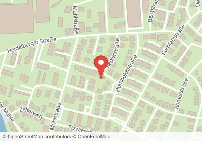 Hotels an der Keplerstraße in Nußloch – Unterkünfte, Pensionen und Ferienwohnungen in zentraler Lage