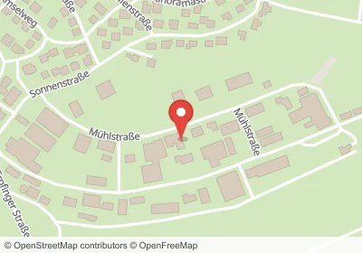 Hotels an der Mühlstraße in Sonnenbühl – Unterkünfte, Pensionen und Ferienwohnungen in zentraler Lage