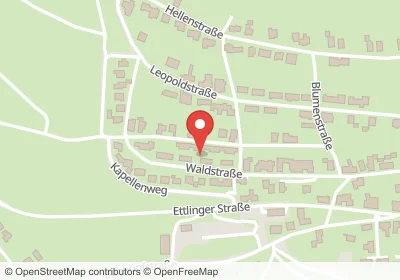 Hotels an der Blumenstraße in Waldbronn – Unterkünfte, Pensionen und Ferienwohnungen in zentraler Lage