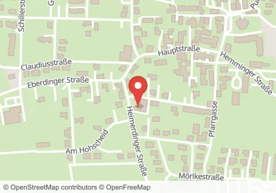 Hotels an der Baumgartenstraße in Eberdingen – Unterkünfte, Pensionen und Ferienwohnungen in zentraler Lage