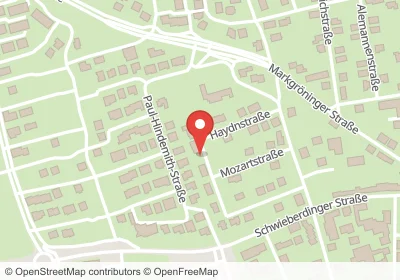 Hotels an der Haydnstraße in Möglingen – Unterkünfte, Pensionen und Ferienwohnungen in zentraler Lage