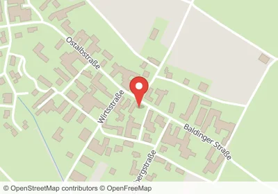 Hotels an der Baldinger Straße in Riesbürg – Unterkünfte, Pensionen und Ferienwohnungen in zentraler Lage