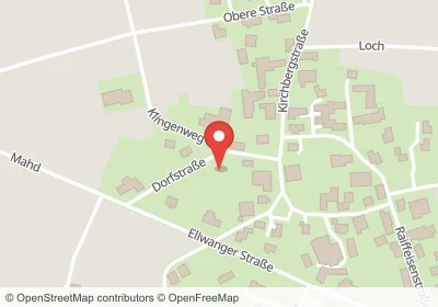 Dorfstraße Kirchheim am Ries – Hotels in der Nähe Hotels an der Dorfstraße in Kirchheim am Ries – Unterkünfte, Pensionen und Ferienwohnungen in zentraler Lage