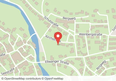 Hotels an der Kirchstraße in Bühlertann – Unterkünfte, Pensionen und Ferienwohnungen in zentraler Lage